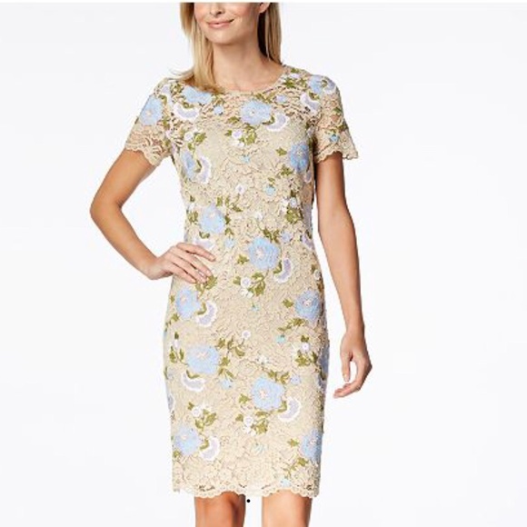Calvin Klein Dresses & Skirts - Price ⬇️Calvin Klein Embroidered/Lace Dress